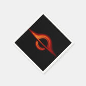 Serviette En Papier Disque d'acccrétion de trou noir (Coin)