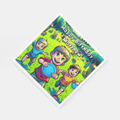 Serviette En Papier Disque personnalisé Golf Boy's Birthday (Coin)