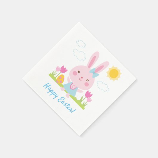 Serviette En Papier District de Bunny Easter (Coin)