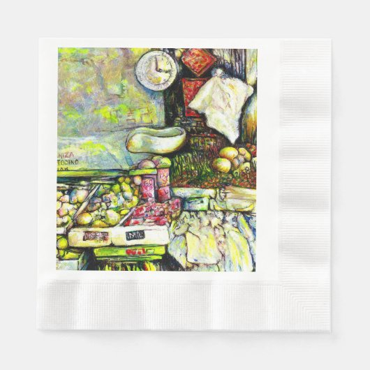 Serviette En Papier Dit pour impliquer toute l'idée (Devant)
