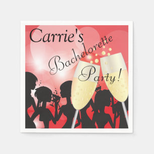 Serviette En Papier Diva Girls Night Out