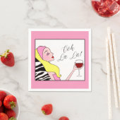 Serviette En Papier Diva "Spa" (En situation)