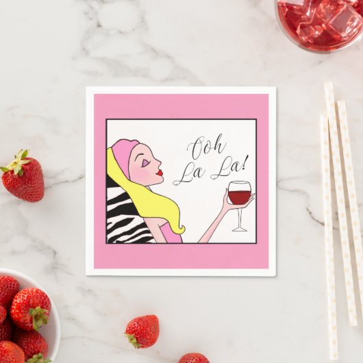 Serviette En Papier Diva "Spa" (En situation)