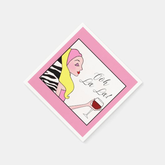 Serviette En Papier Diva "Spa" (Coin)