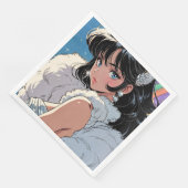 Serviette En Papier Divas de l'anime (Coin)