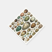 Serviette En Papier Divers types d'Oeuf Illustration scientifique (Coin)