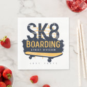 Serviette En Papier Division Skateboard Street (En situation)