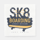 Serviette En Papier Division Skateboard Street (Devant)