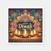 Serviette En Papier Diwali festif (Devant)