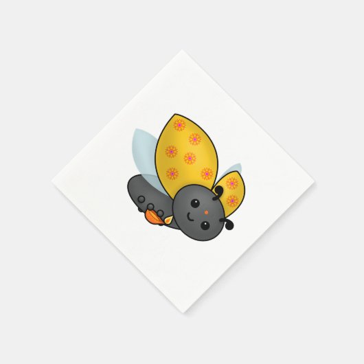 Serviette En Papier Diwali Ladybug avec Deepa (Coin)