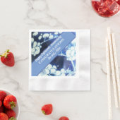 Serviette En Papier Dix-huitième anniversaire de mariage (En situation)