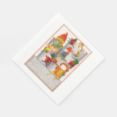 Serviette En Papier DIX LORDS UN LEAPAPING Standard Paniers-Déjeuner (Coin)