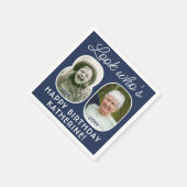 Serviette En Papier do-it-yourself couleurs ・ Regardez qui est 80 Anni (Coin)