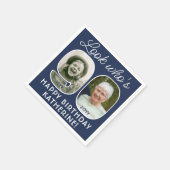 Serviette En Papier do-it-yourself couleurs ・ Regardez qui est 90 Anni (Coin)