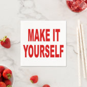 Serviette En Papier do-it-yourself Faites votre propre (En situation)