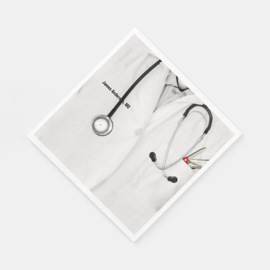 Serviette En Papier Docteur (Coin)