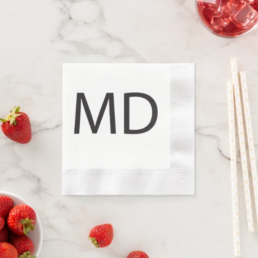 Serviette En Papier Docteur en médecine.ai (En situation)