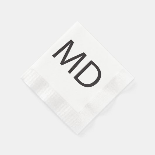 Serviette En Papier Docteur en médecine.ai (Coin)
