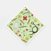 Serviette En Papier Docteur Médicale (Coin)
