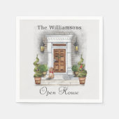 Serviette En Papier Document de Noël (Devant)