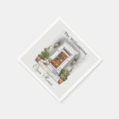 Serviette En Papier Document de Noël (Coin)