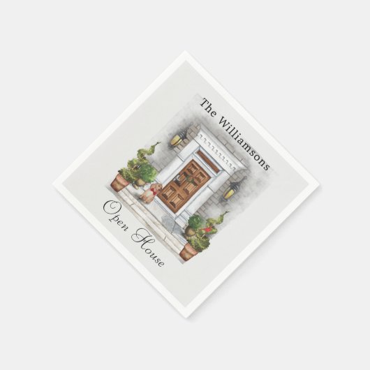 Serviette En Papier Document de Noël (Coin)