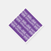 Serviette En Papier Dodle44c de lignes triangulaires (Coin)