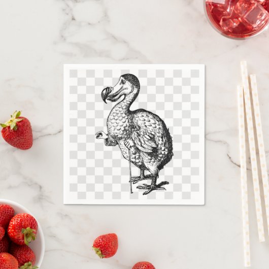 Serviette En Papier Dodo (En situation)