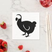 Serviette En Papier Dodo Bird (En situation)