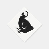 Serviette En Papier Dodo Bird (Coin)