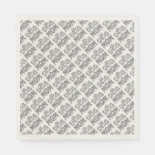 Serviette En Papier Dog (Devant)