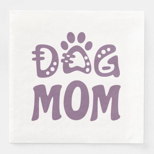 Serviette En Papier Dog (Devant)