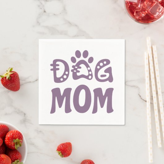Serviette En Papier Dog (En situation)