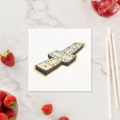 Serviette En Papier Dominos Papier de jeu (En situation)