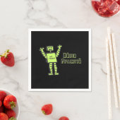 Serviette En Papier Domo Arigato Mr Roboto (En situation)