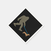 Serviette En Papier Don de chien | Bigfoot Walking Dachshund (Coin)