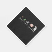 Serviette En Papier Don de chien | Évolution D'Un Français (Coin)