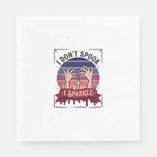 Serviette En Papier Don Spook Sparkle Mains de Zombie Halloween Sang_1