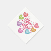 Serviette En Papier Don Valentine | Tu Es Mon Amour (Coin)