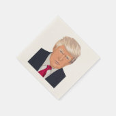SERVIETTE EN PAPIER DONALD TRUMP (Coin)