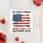 Serviette En Papier Donald Trump (En situation)