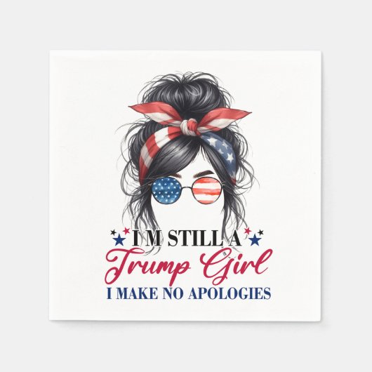 Serviette En Papier Donald Trump (Devant)