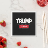 Serviette En Papier Donald Trump 2024 redonne l'élection américaine (En situation)