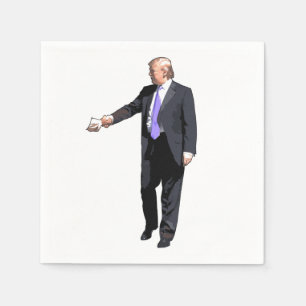 Serviette En Papier Donald Trump Cocktail Napkins