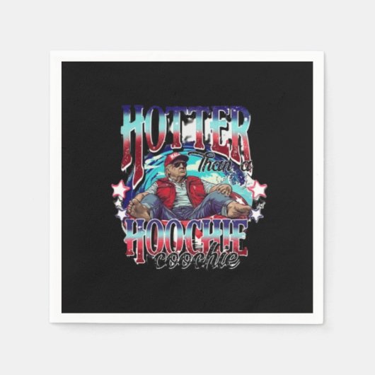 Serviette En Papier Donald Trump Summer Vibe (Devant)