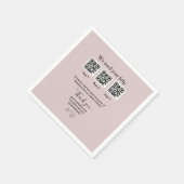Serviette En Papier Donation Collection conseil pot ajouter votre q r (Coin)