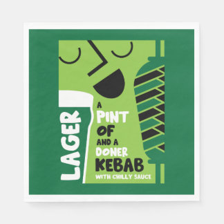 Serviette En Papier Doner Kebab