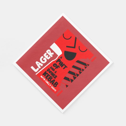 Serviette En Papier Doner Kebab (Coin)