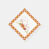 Serviette En Papier Donner Merci serviettes (Coin)