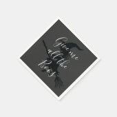 Serviette En Papier Donnez-moi tous les Boos Witch Halloween (Coin)
